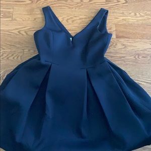 Neoprene sweetheart dress